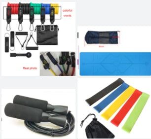 Elastic Resistance Band Set - Grip and Grind