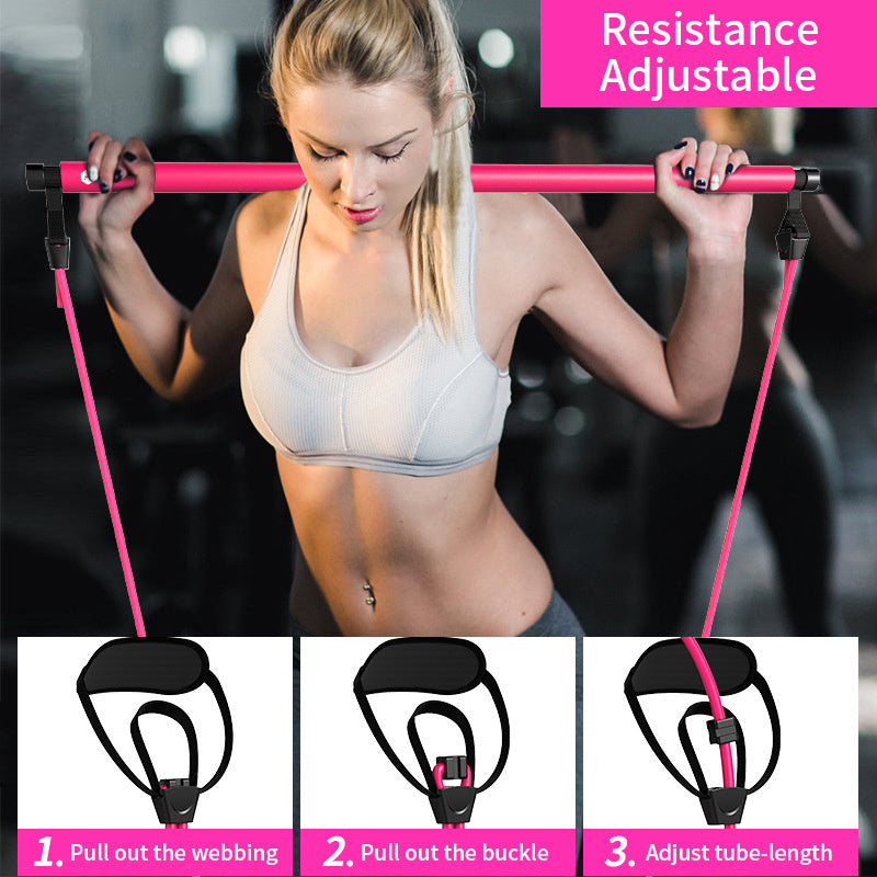 Body Shaping Pilates Stick - Grip and Grind