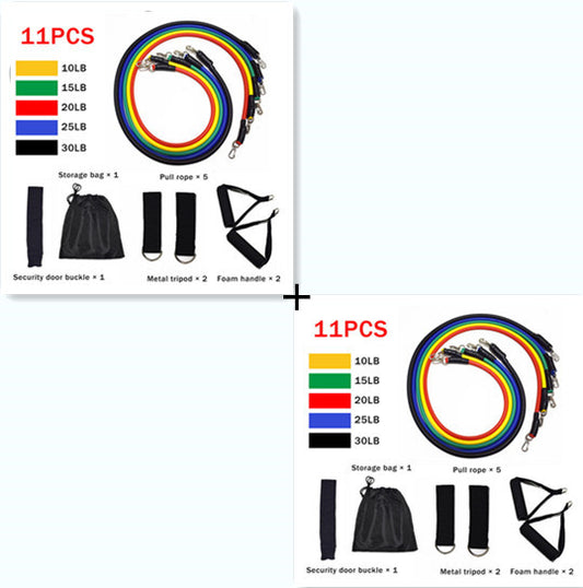 Elastic Resistance Band Set - Grip and Grind