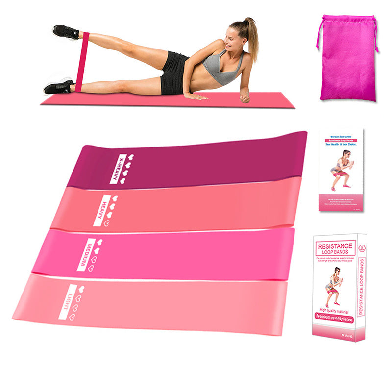 Elastic Resistance Band Set - Grip and Grind
