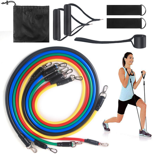 Elastic Resistance Band Set - Grip and Grind