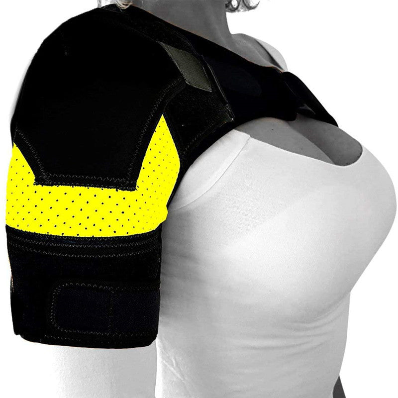 Breathable Shoulder Brace with Ice pack - Grip and Grind