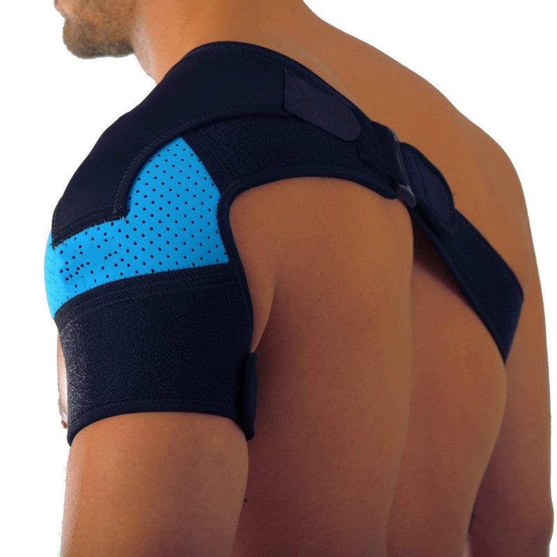 Breathable Shoulder Brace with Ice pack - Grip and Grind